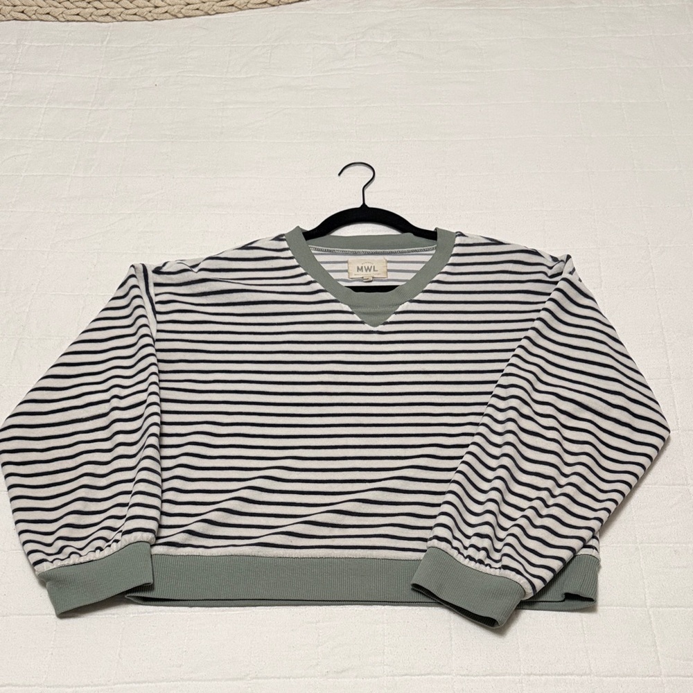 Madewell Striped Women's Sweatshirt